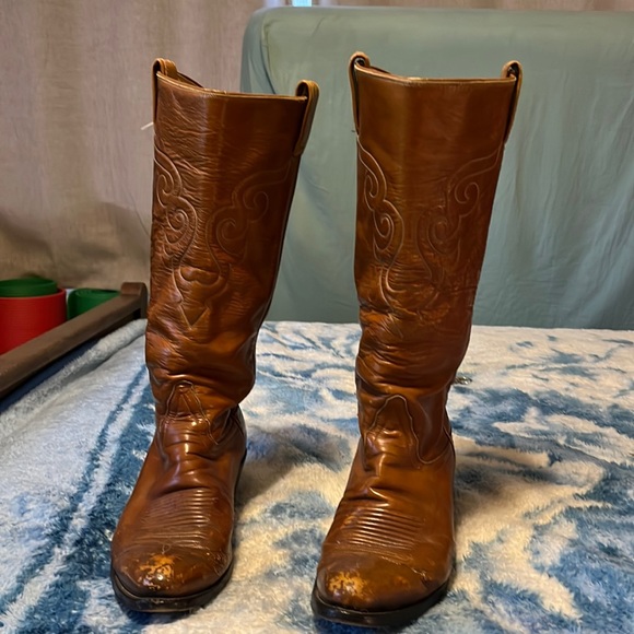 Tony Lama Shoes - Vintage tony lama cowboy boots